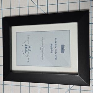 Black Photo Frame, The Weston Gallery, 5" X 7", NWOT #3 Of 4